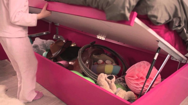 lit coffre pour enfant